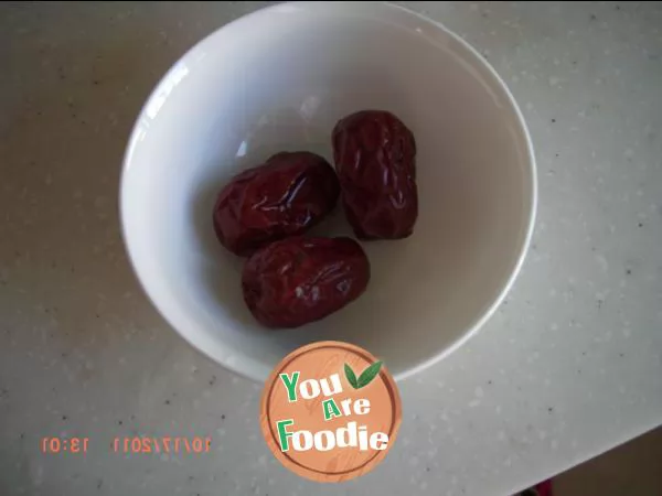 Beauty care -- Chinese wolfberry red jujube soymilk