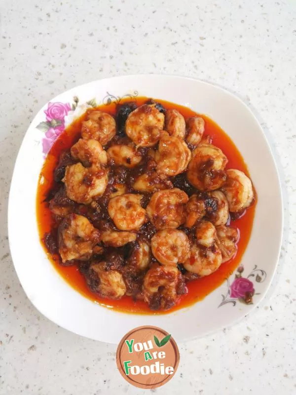 Fried Shrimps in Hot and Spicy Sauce