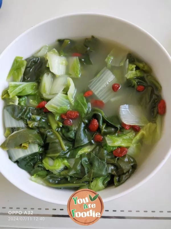 Wooden-Ear-Vegetable-Soup