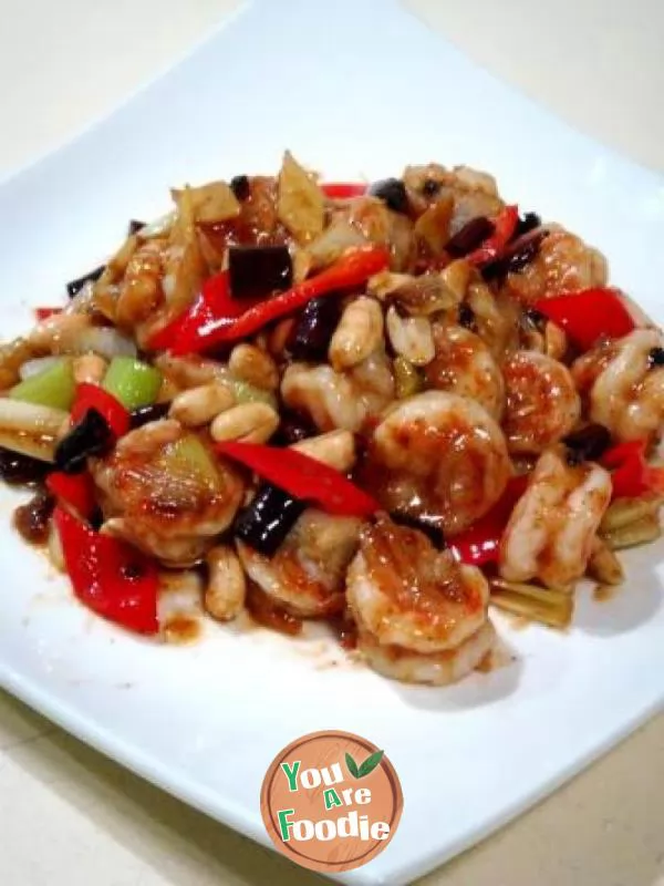 Kung-Pao-shrimp-balls