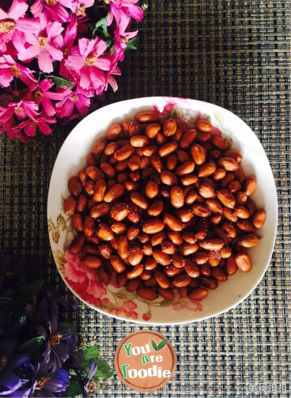 Deep-fried-peanuts-in-microwave-oven