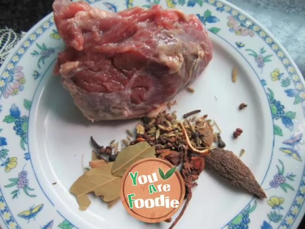 Beef in sauce