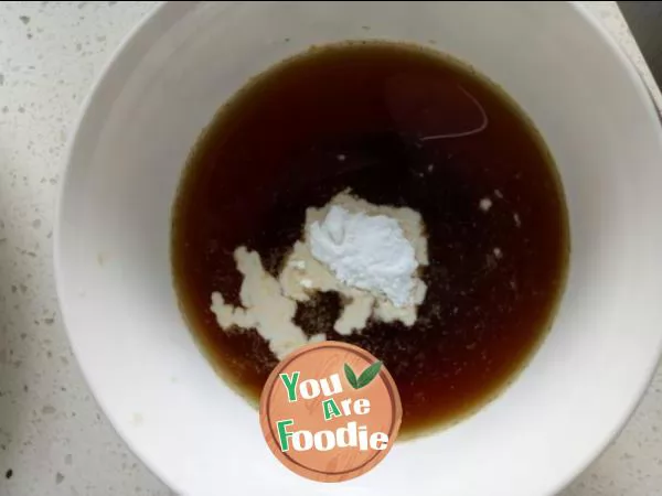 Sweet and sour poached egg
