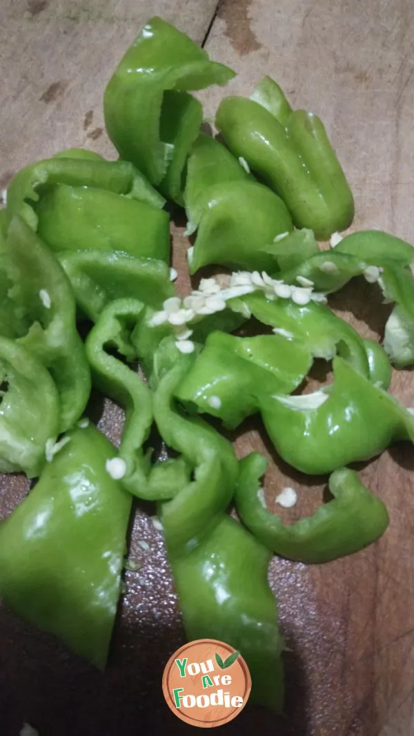 Stir fried pork with cauliflower