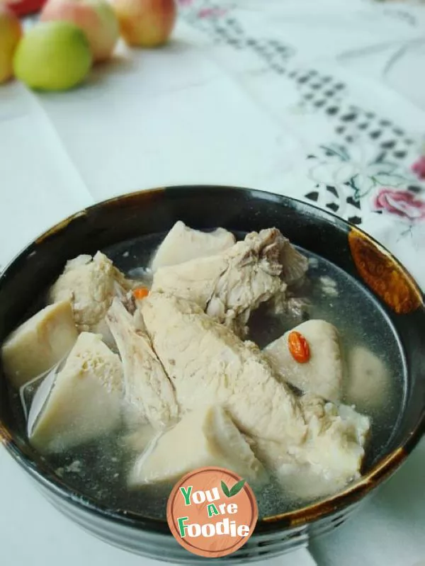 Awei mushroom bone soup