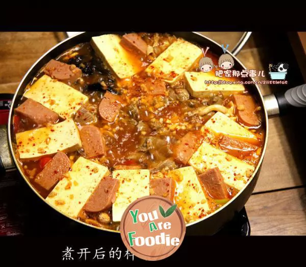 Simple Korean eight treasures Tofu Pot