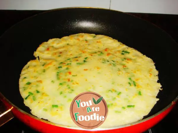 Chives pancake