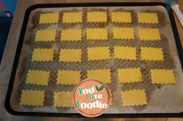 [my baking time] one of my favorite biscuits --- egg yolk crispy Biscuits (Caramel, printing)