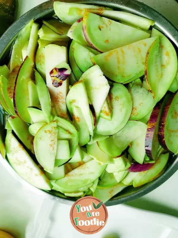 Home fried eggplant