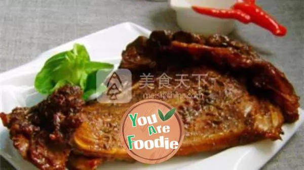 Zuolin YouSHE Western food recipe: roasted lamb chops with red wine and pepper