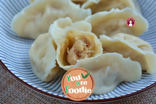 Pork and radish dumplings