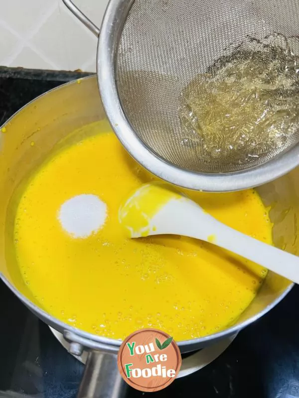 A must-have cold mango jelly in summer