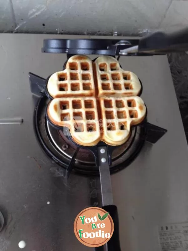 Plain waffles