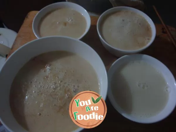 Delicious soybean milk like stewed egg -- easy to make