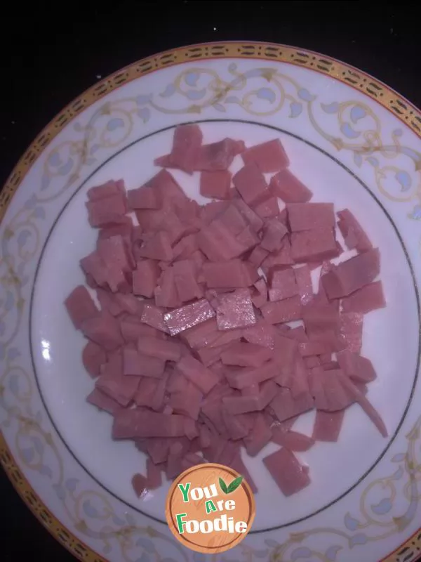 Mixed rice with pepper