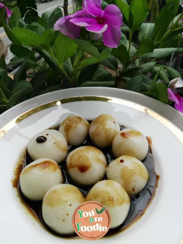 Brown sugar glutinous rice balls