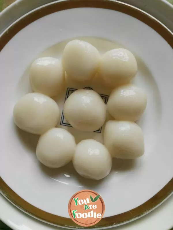 Brown sugar glutinous rice balls