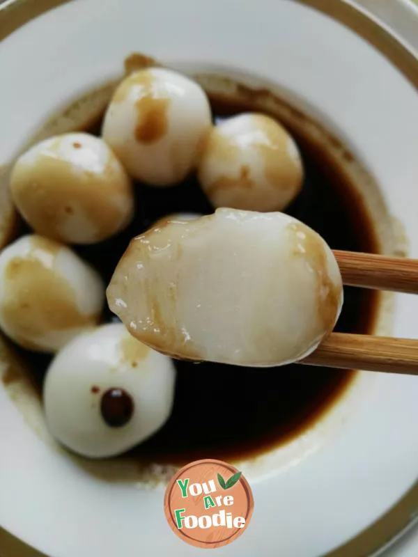 Brown sugar glutinous rice balls