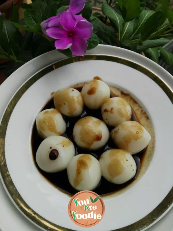 Brown sugar glutinous rice balls