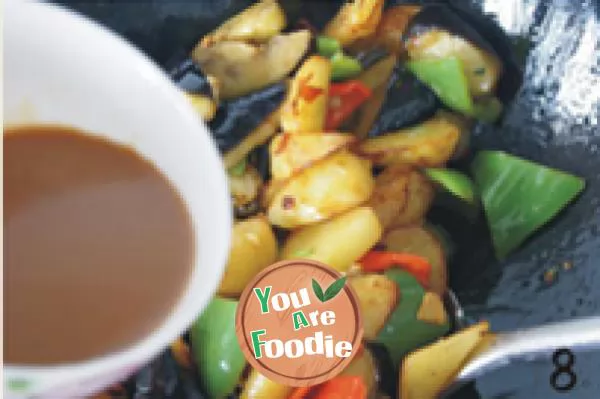 [three fresh foods in Northeast China] improved version with less oil -- classic dishes