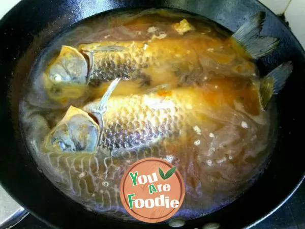 #Mother's taste \home cooked crucian carp