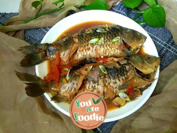 #Mother's taste \home cooked crucian carp