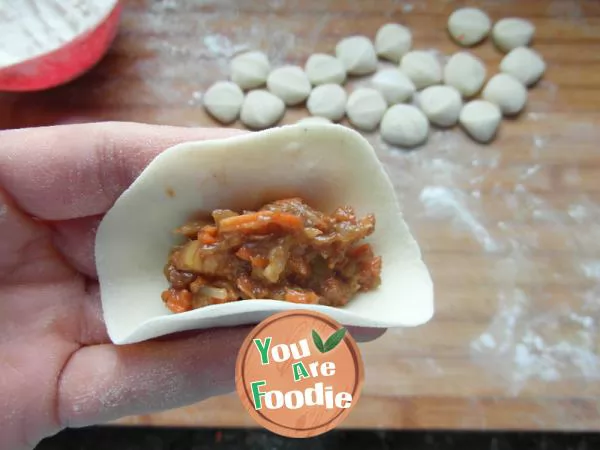 [healthy pasta series] carrot meat dumplings