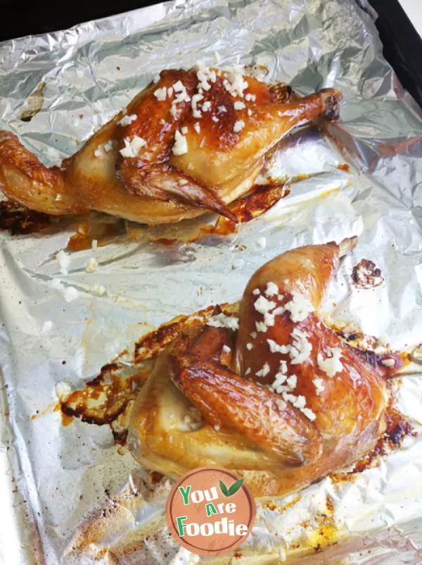 Simple roast chicken