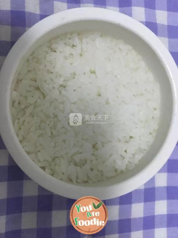 Rice with beef brisket