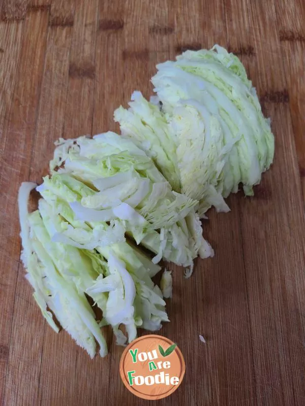 San Zi Egg Mixed with Cabbage