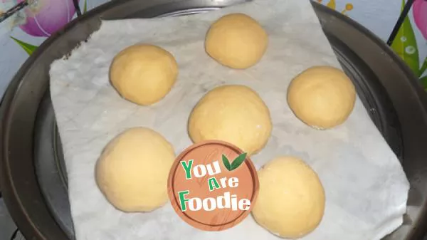 Harvest season -- Golden pumpkin steamed bread