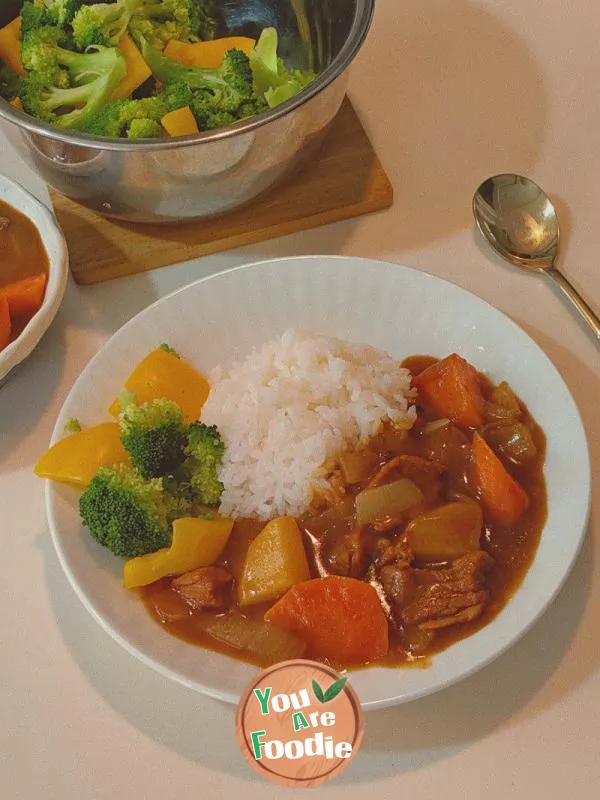 Beef brisket curry