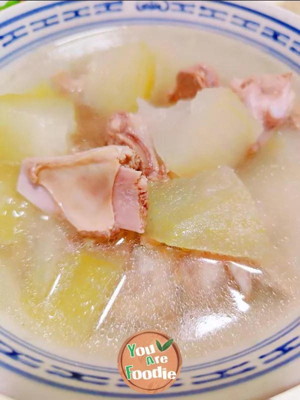 Winter melon soup