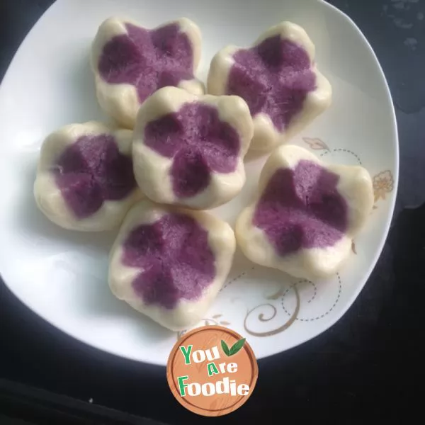 Purple-potato-steamed-bread