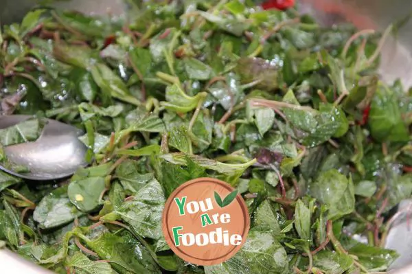 Wild vegetables are also delicious - Wild amaranth box