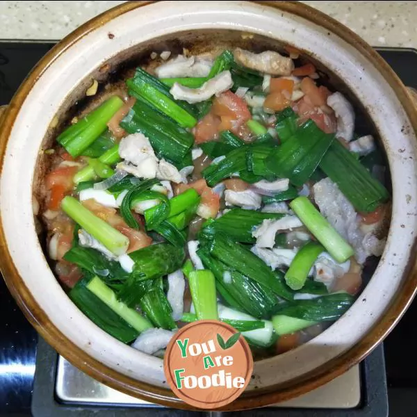 Stewed tofu with Flammulina velutipes