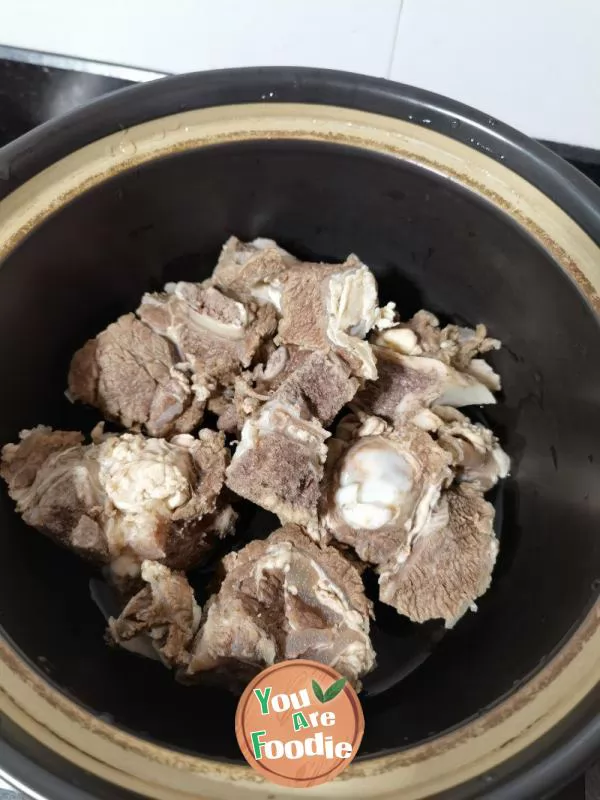 Korean Beef Rib Soup