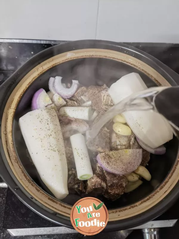 Korean Beef Rib Soup