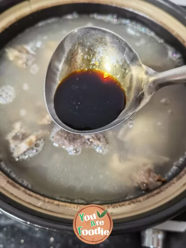 Korean Beef Rib Soup