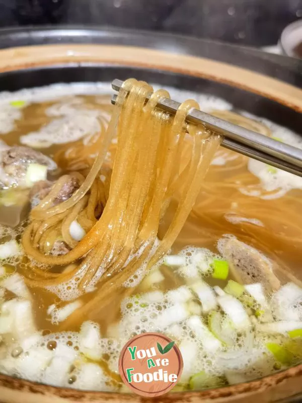 Korean Beef Rib Soup