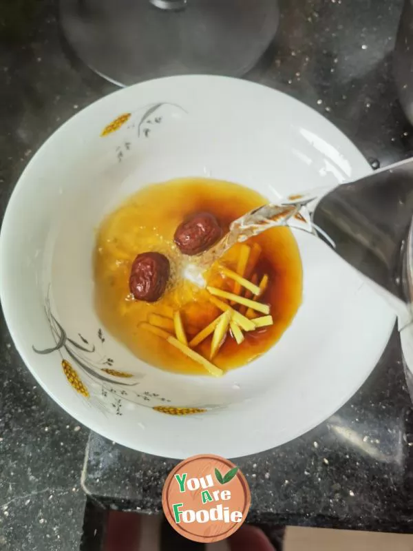 Steamed meatball soup