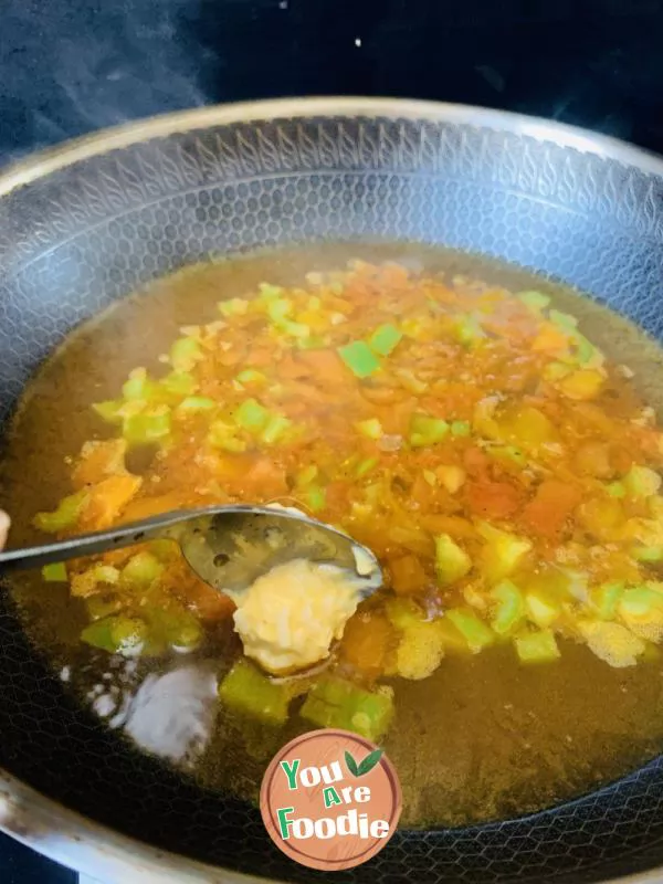 Vegetable Radish Ball Soup