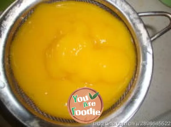 Mango Mousse - amazing in a cool summer