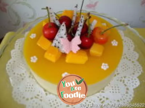 Mango Mousse - amazing in a cool summer