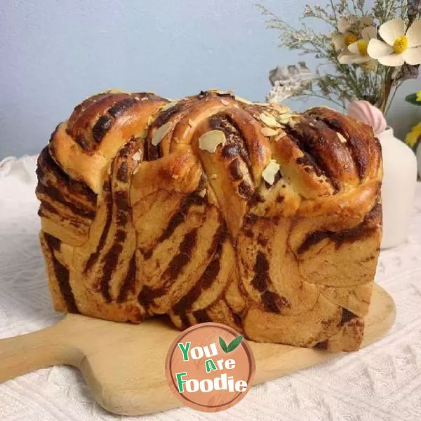 Making red bean toast at home