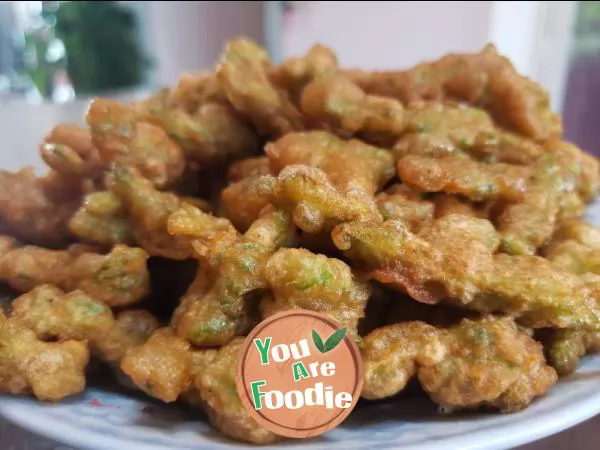 Fried bitter gourd