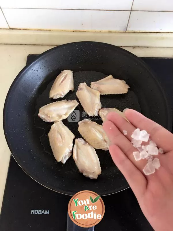 Delicious chicken wing shrimp