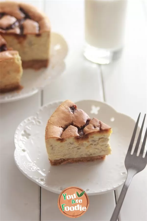 [tomato-recipe]-Caramel-Banana-Cheese-Cake---the-combination-of-caramel-and-banana-is-very-unusual!