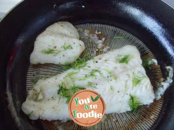 Tender and delicious --- pan fried Arowana