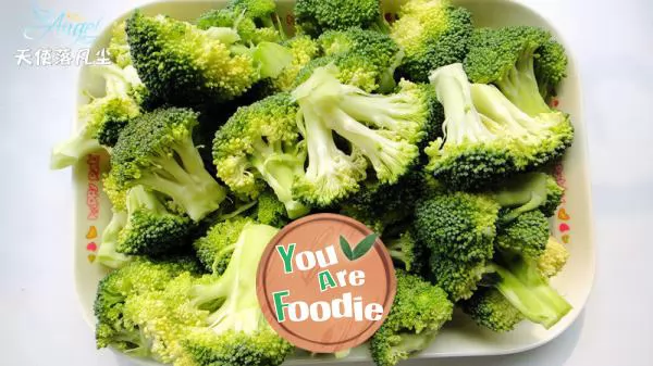 Baby zinc supplement puzzle dish broccoli apple tree in oyster sauce